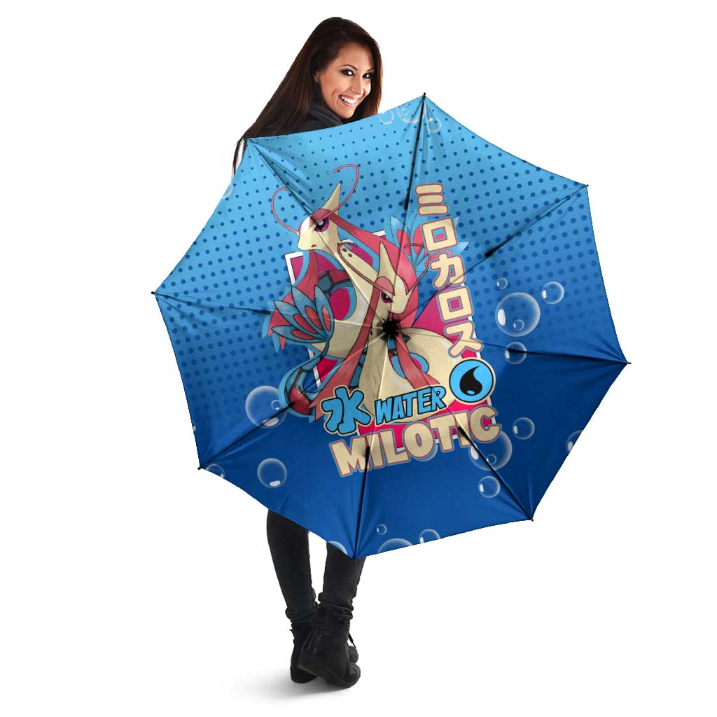 Milotic from Poké Umbrella with Water Type Ability and Graceful Pose Design - The Mazicc