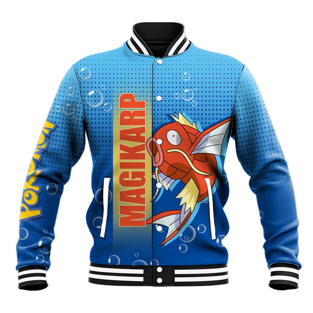 Magikarp from Poké Baseball Jacket with Water Type Power and Splashing Design - The Mazicc