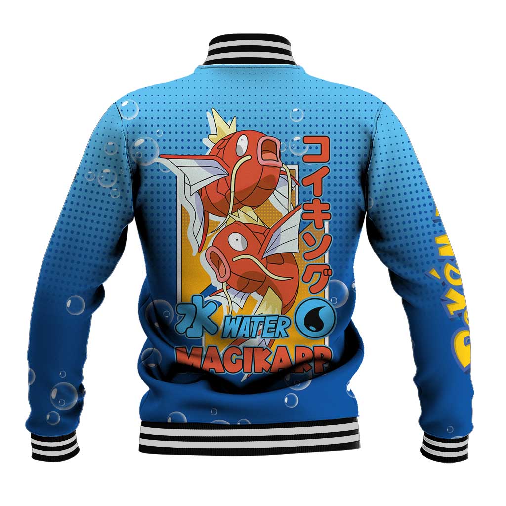 Magikarp from Poké Baseball Jacket with Water Type Power and Splashing Design - The Mazicc