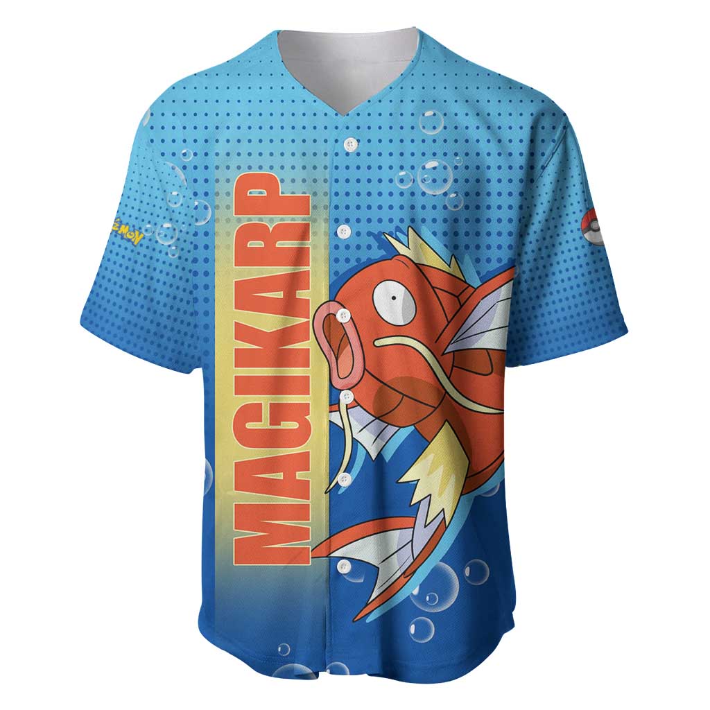 Magikarp from Poké Baseball Jersey with Water Type Power and Splashing Design - The Mazicc