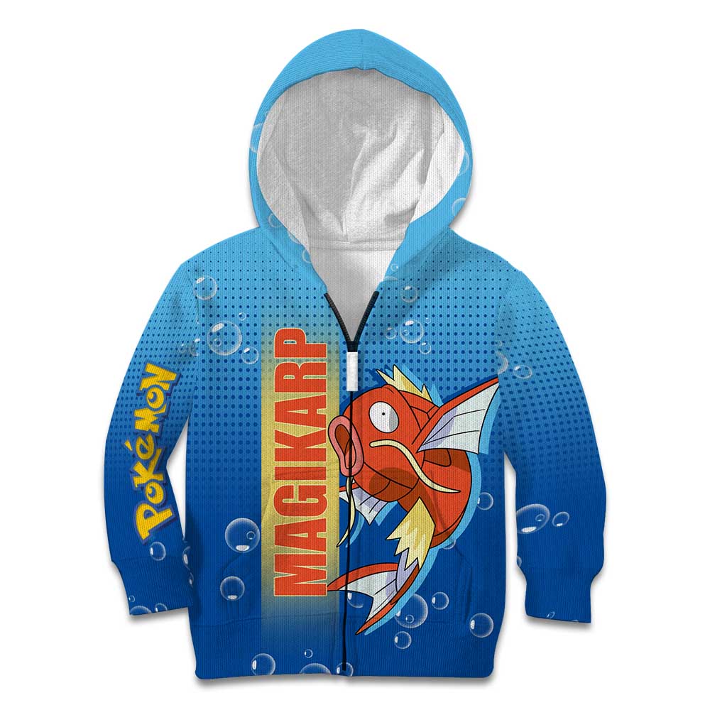 Magikarp from Poké Kid Hoodie with Water Type Power and Splashing Design - The Mazicc