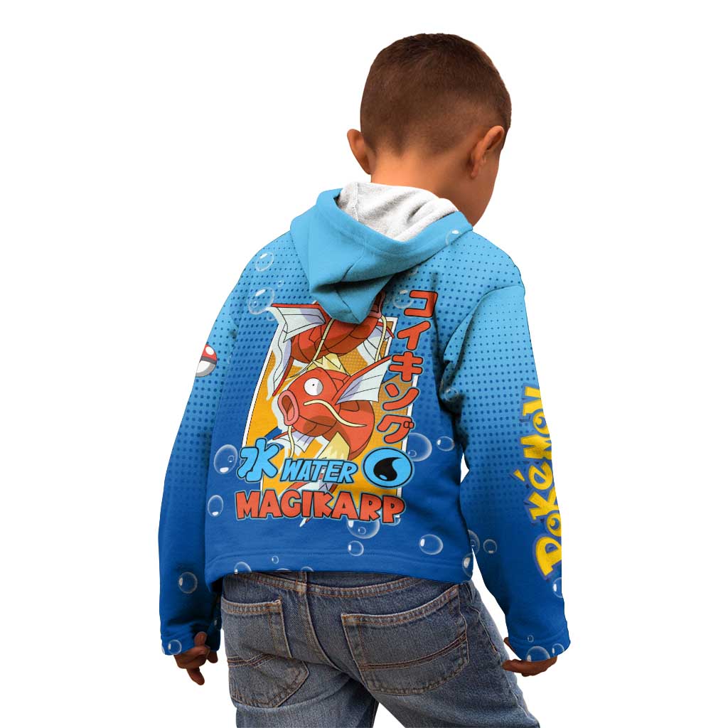 Magikarp from Poké Kid Hoodie with Water Type Power and Splashing Design - The Mazicc