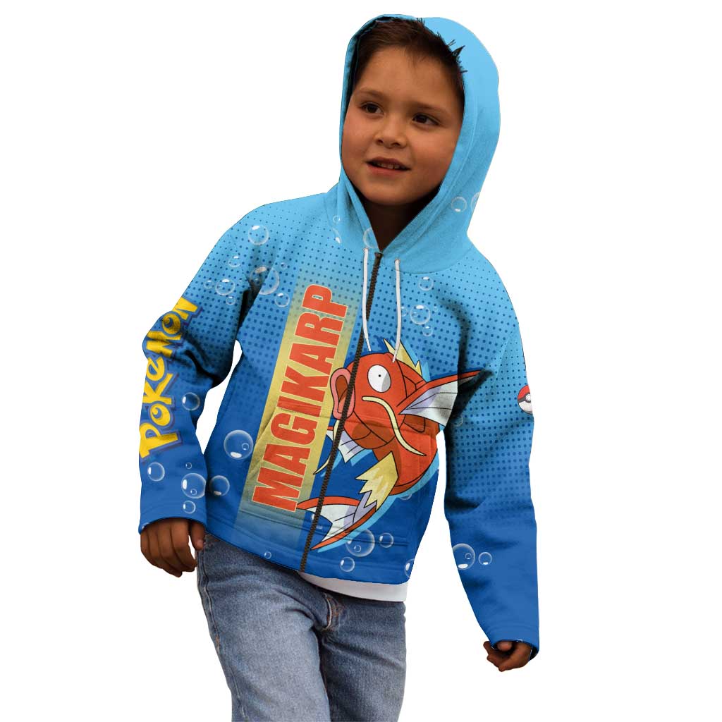 Magikarp from Poké Kid Hoodie with Water Type Power and Splashing Design - The Mazicc
