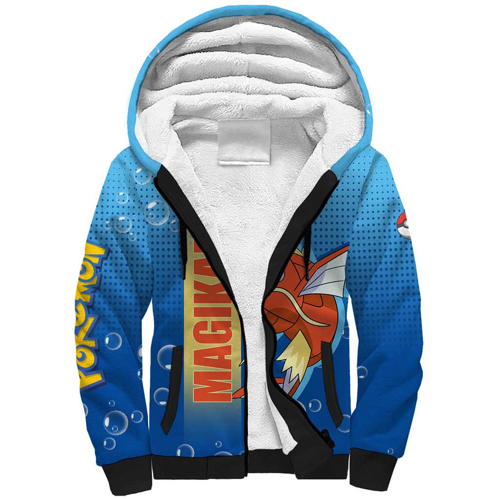 Magikarp from Poké Sherpa Hoodie with Water Type Power and Splashing Design - The Mazicc