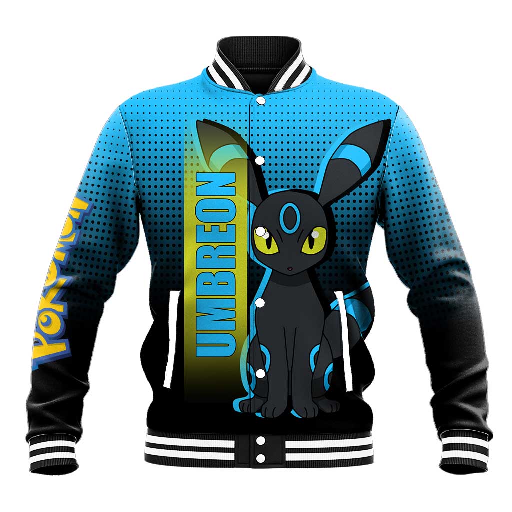 Umbreon from Poké Baseball Jacket with Dark Type Power and Stylish Design - The Mazicc