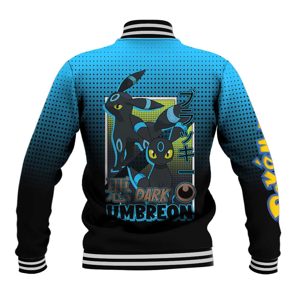 Umbreon from Poké Baseball Jacket with Dark Type Power and Stylish Design - The Mazicc