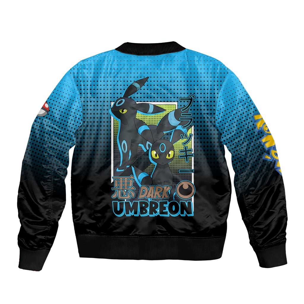 Umbreon from Poké Bomber Jacket with Dark Type Power and Stylish Design - The Mazicc