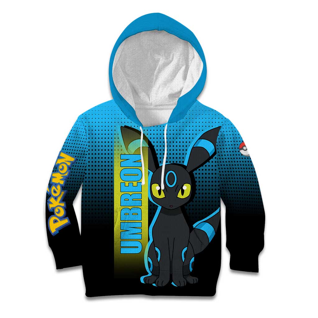 Umbreon from Poké Kid Hoodie with Dark Type Power and Stylish Design - The Mazicc