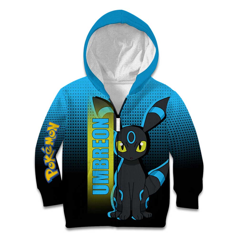 Umbreon from Poké Kid Hoodie with Dark Type Power and Stylish Design - The Mazicc