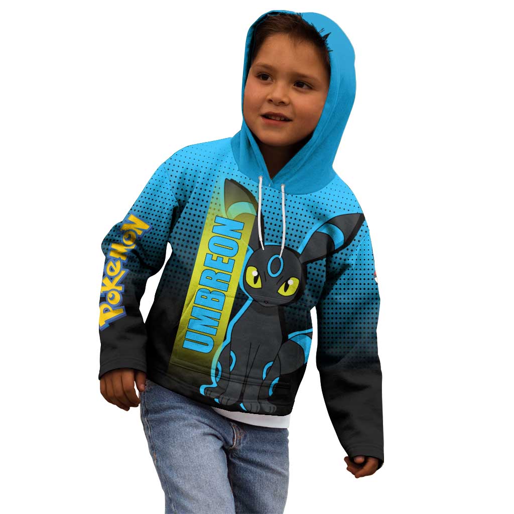 Umbreon from Poké Kid Hoodie with Dark Type Power and Stylish Design - The Mazicc