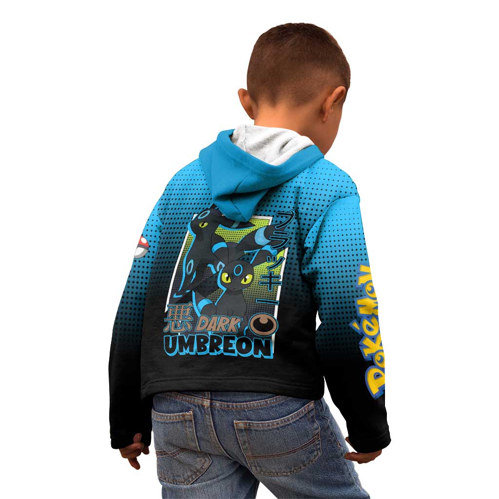 Umbreon from Poké Kid Hoodie with Dark Type Power and Stylish Design - The Mazicc