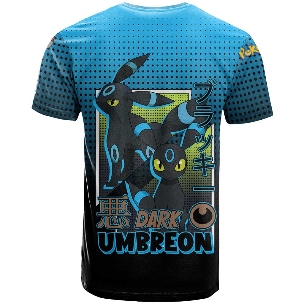 Umbreon from Poké T Shirt with Dark Type Power and Stylish Design - The Mazicc