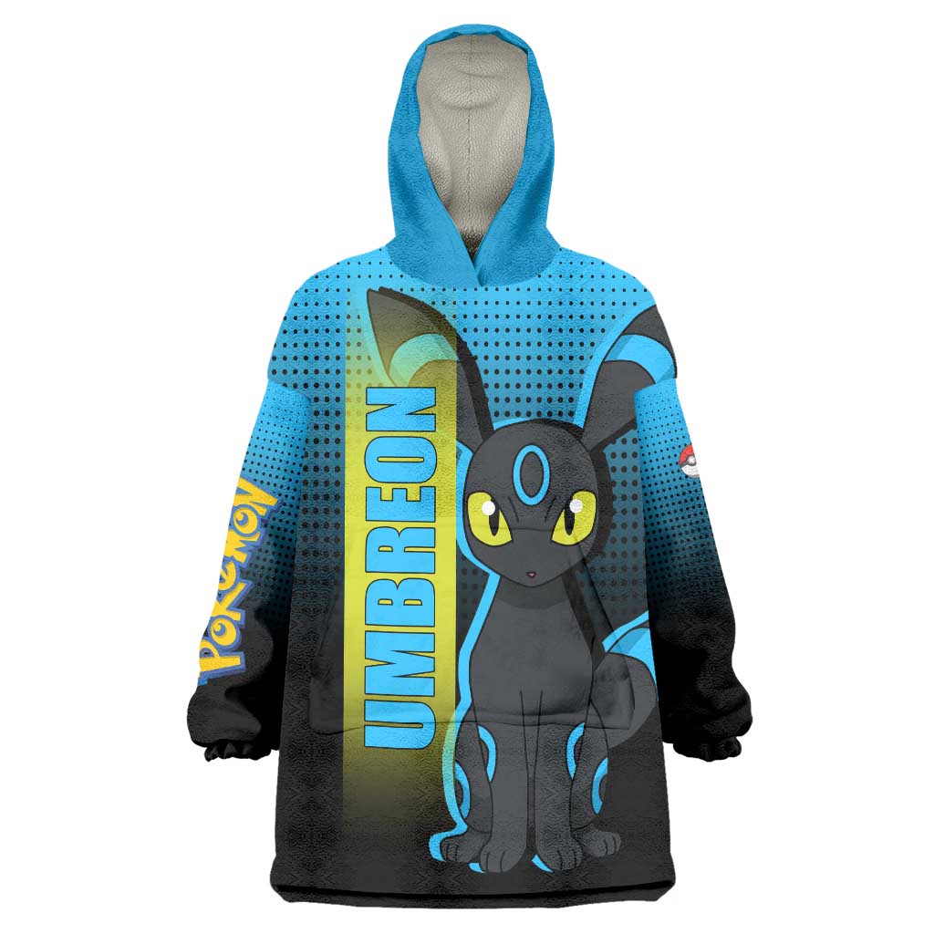 Umbreon from Poké Wearable Blanket Hoodie with Dark Type Power and Stylish Design - The Mazicc