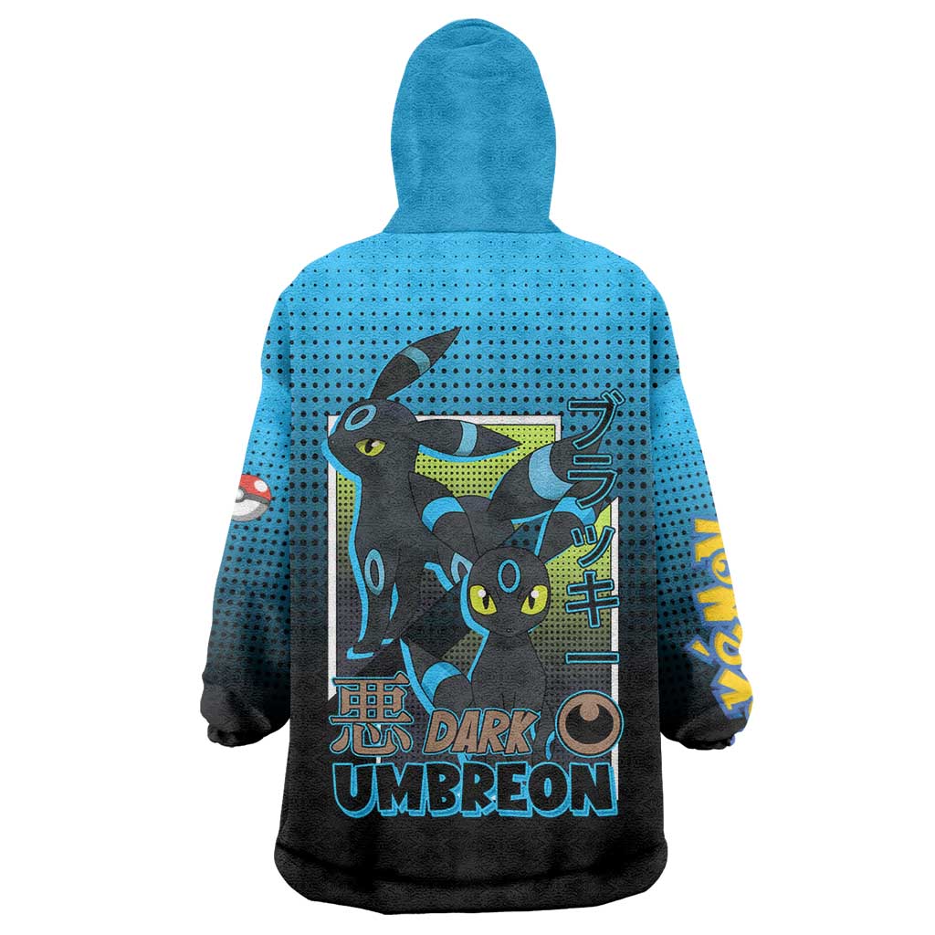 Umbreon from Poké Wearable Blanket Hoodie with Dark Type Power and Stylish Design - The Mazicc
