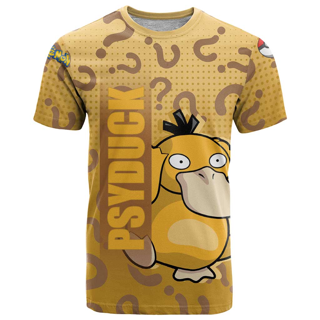 Psyduck from Poké T Shirt with Water Type Power and Confused Expression Design - The Mazicc