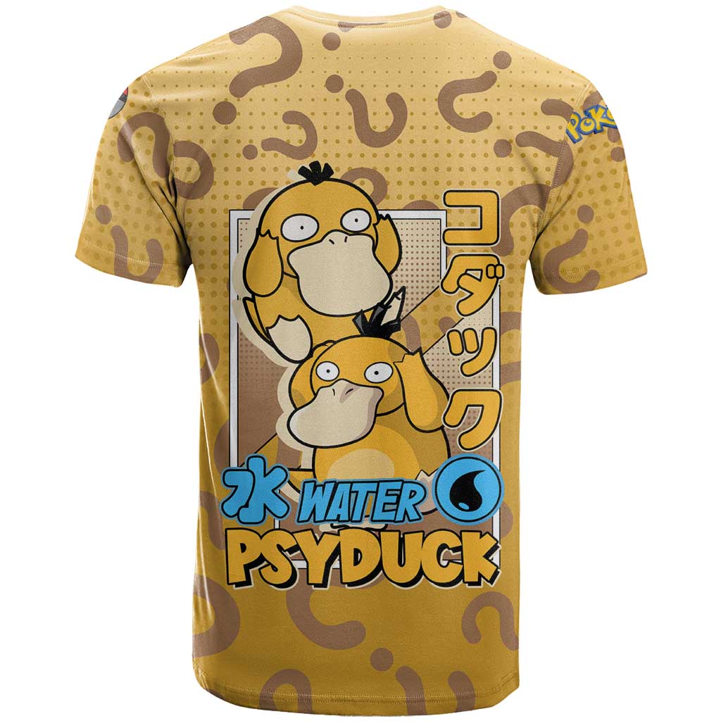 Psyduck from Poké T Shirt with Water Type Power and Confused Expression Design - The Mazicc