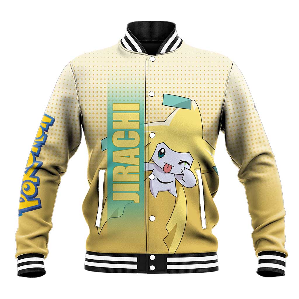 Jirachi from Poké Baseball Jacket with Psychic Type Power and Cute Design - The Mazicc