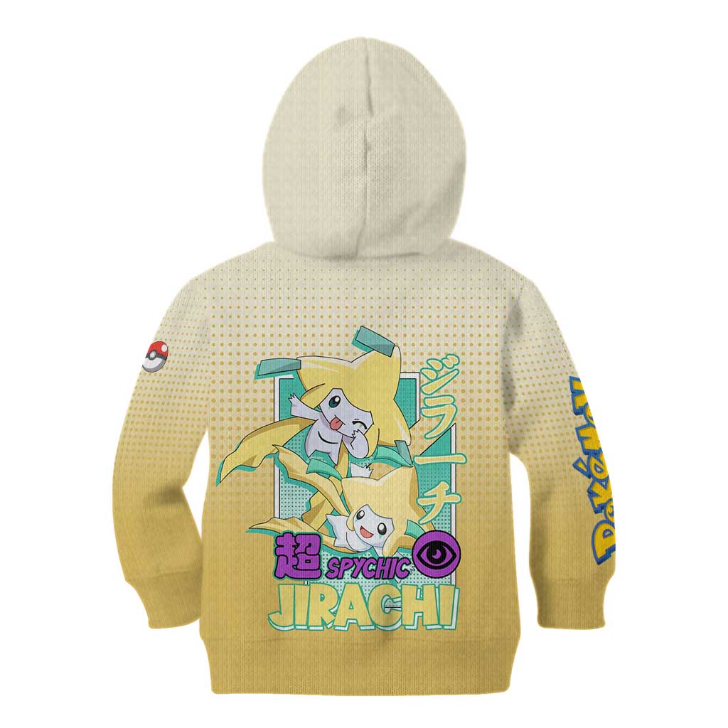 Jirachi from Poké Kid Hoodie with Psychic Type Power and Cute Design - The Mazicc