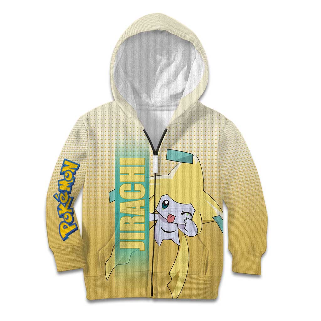 Jirachi from Poké Kid Hoodie with Psychic Type Power and Cute Design - The Mazicc