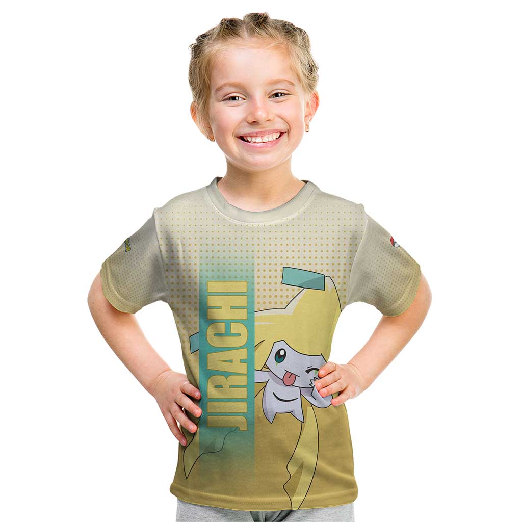 Jirachi from Poké Kid T Shirt with Psychic Type Power and Cute Design - The Mazicc