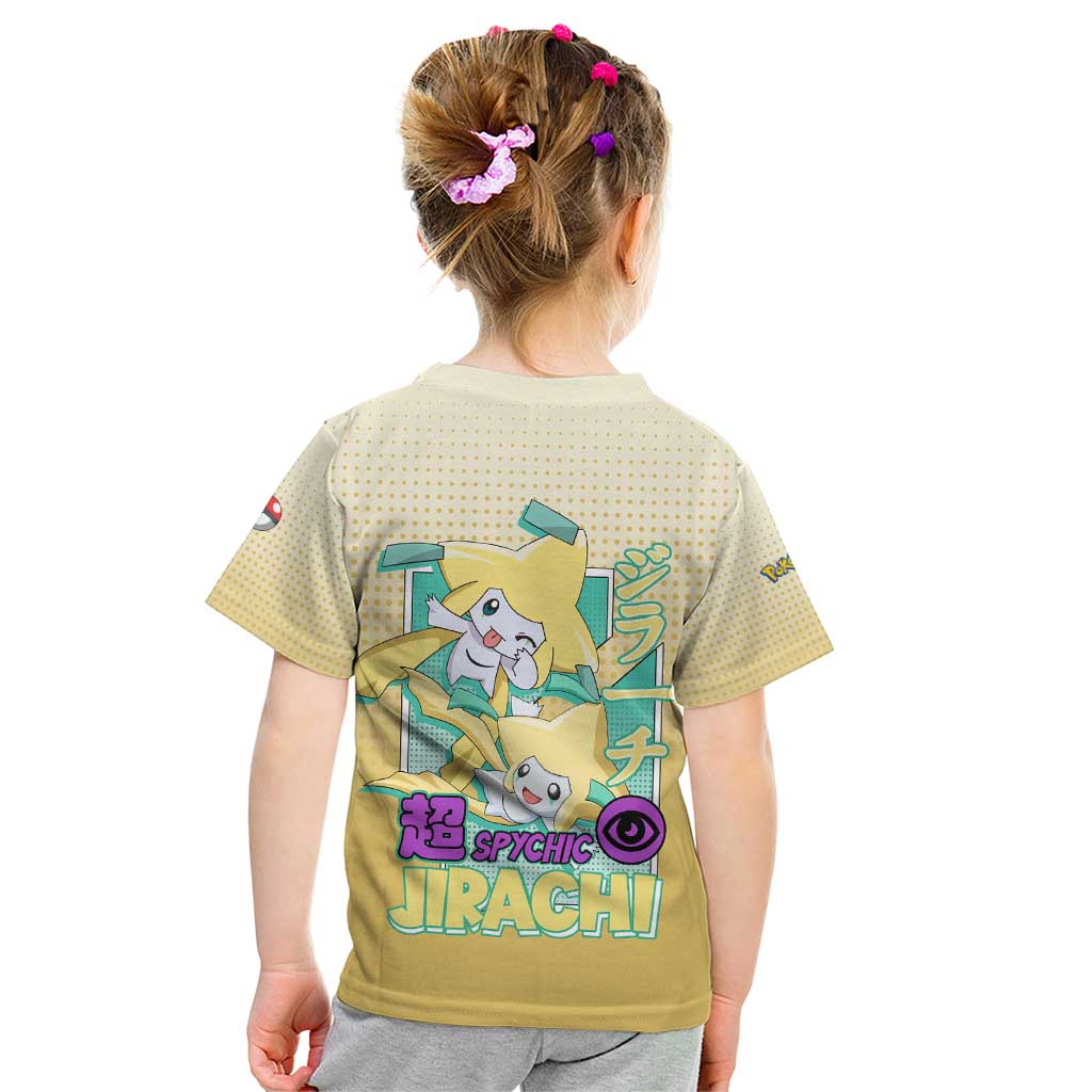 Jirachi from Poké Kid T Shirt with Psychic Type Power and Cute Design - The Mazicc