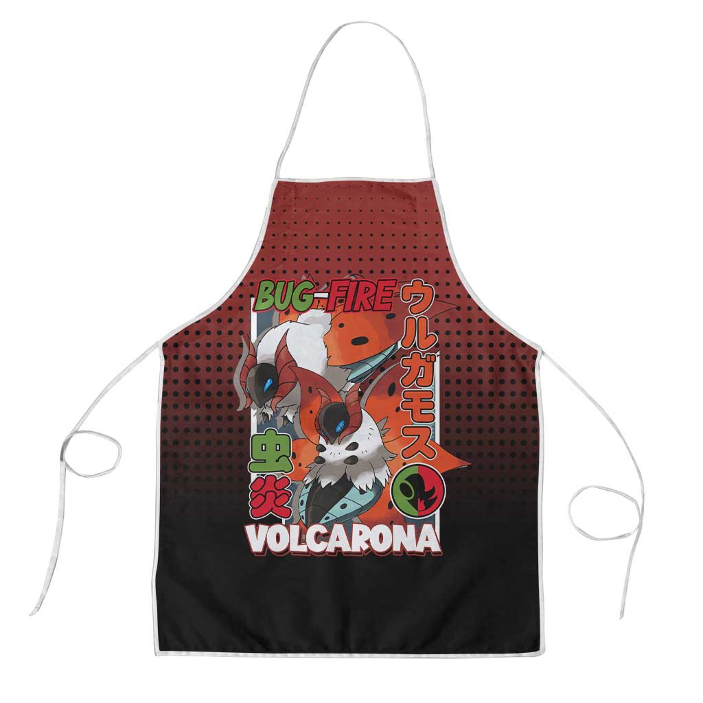 Volcarona from Poké Apron Bug and Fire Types Featuring Bright and Fiery Design - The Mazicc