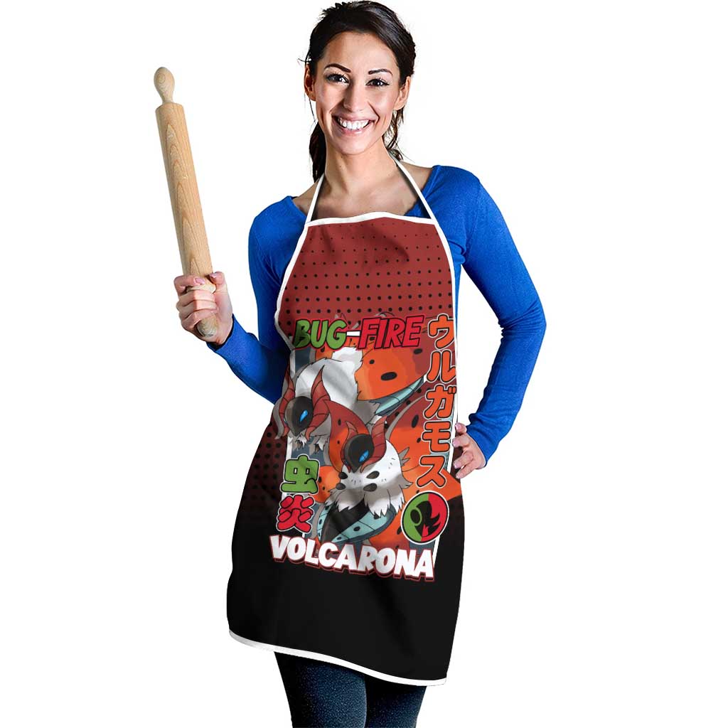 Volcarona from Poké Apron Bug and Fire Types Featuring Bright and Fiery Design - The Mazicc