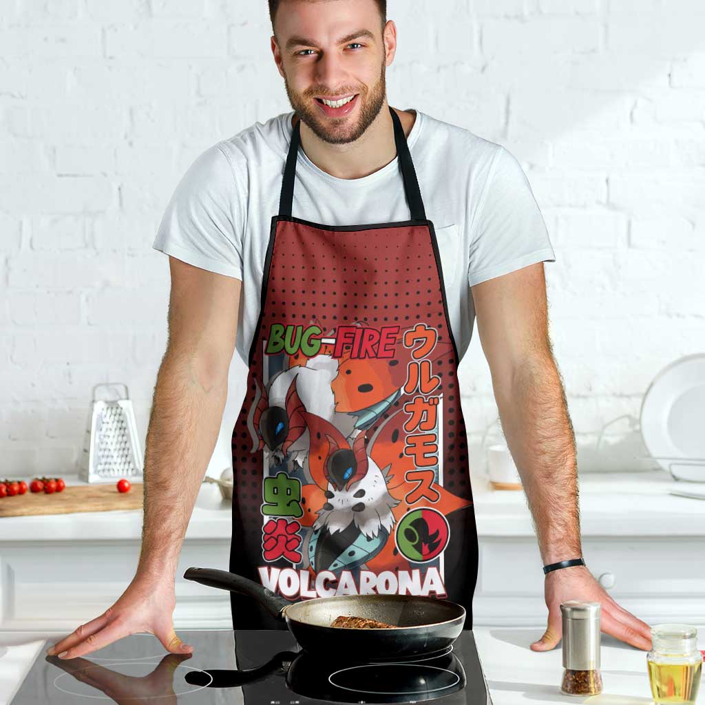 Volcarona from Poké Apron Bug and Fire Types Featuring Bright and Fiery Design - The Mazicc