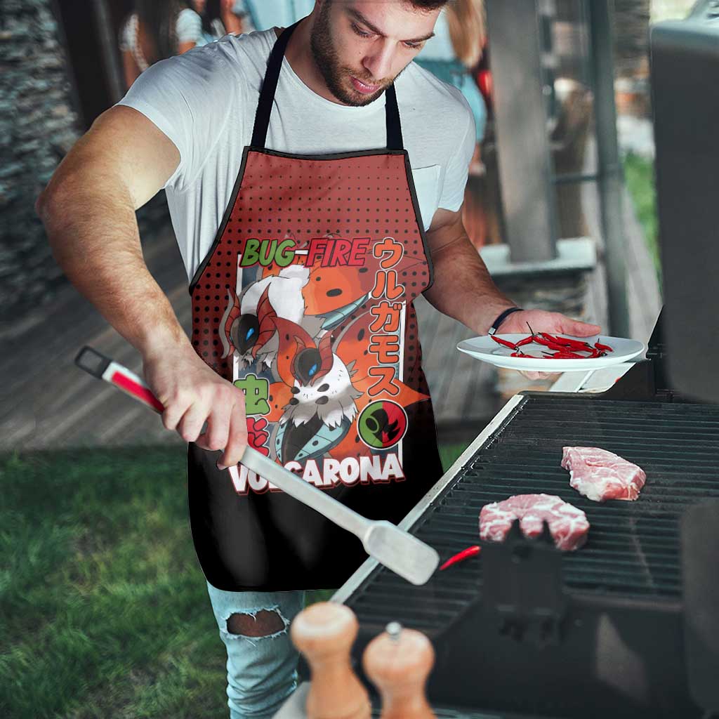 Volcarona from Poké Apron Bug and Fire Types Featuring Bright and Fiery Design - The Mazicc