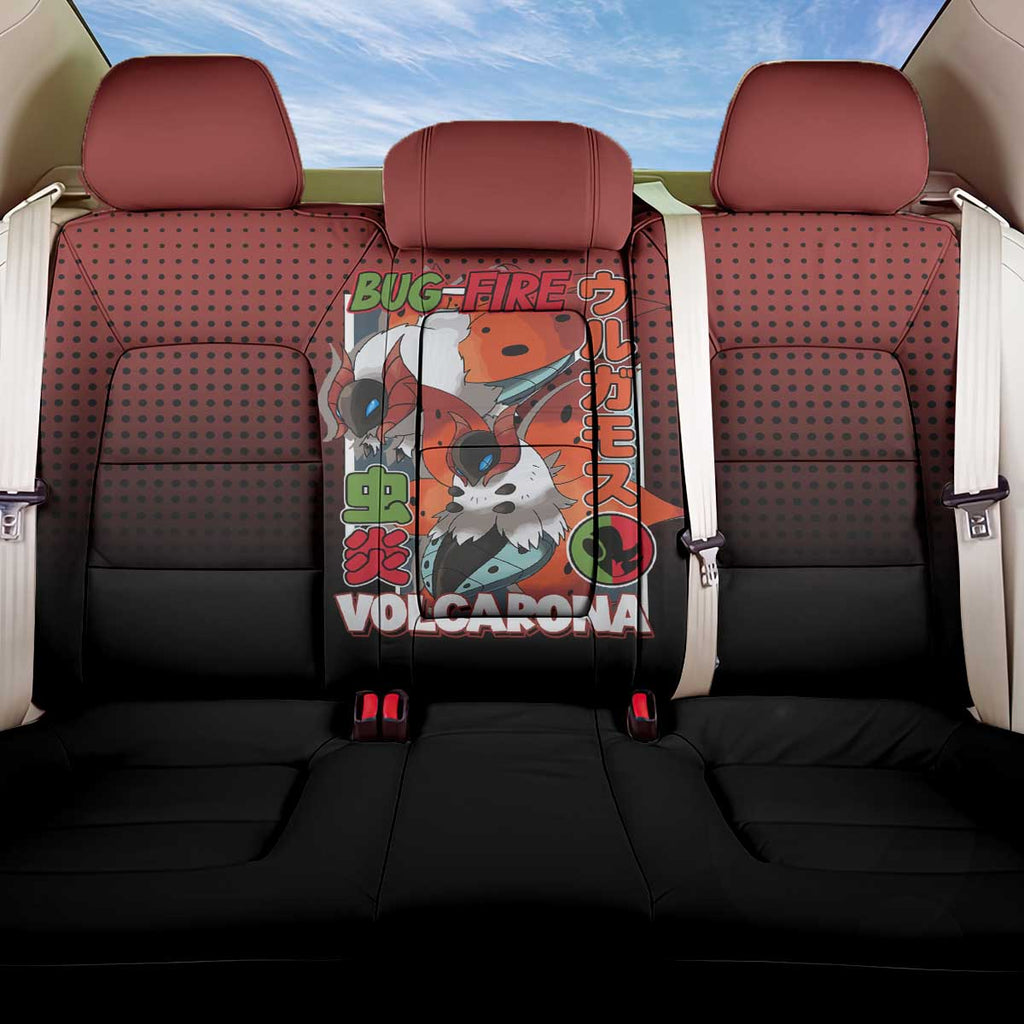 Volcarona from Poké Back Car Seat Cover Bug and Fire Types Featuring Bright and Fiery Design - The Mazicc