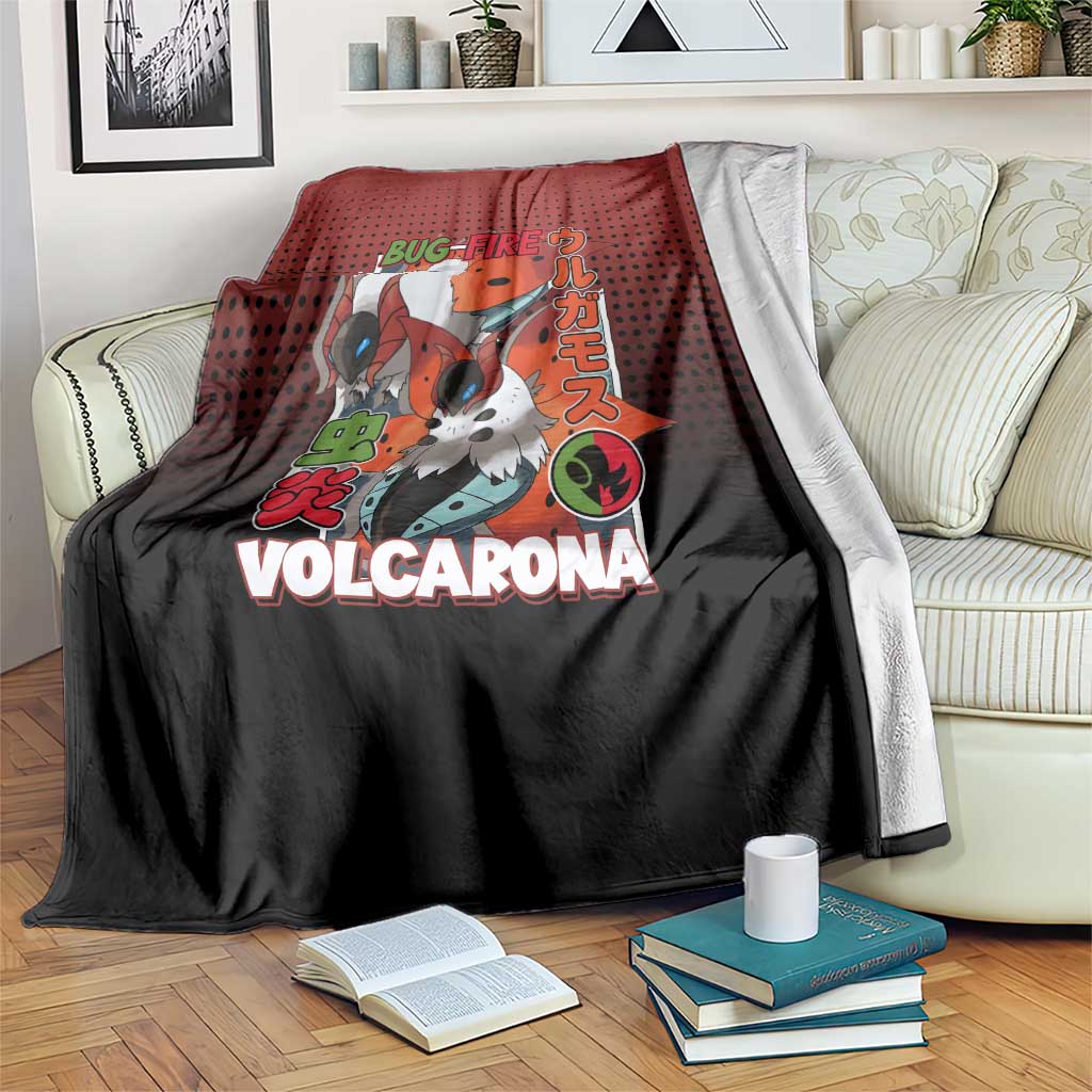 Volcarona from Poké Blanket Bug and Fire Types Featuring Bright and Fiery Design - The Mazicc