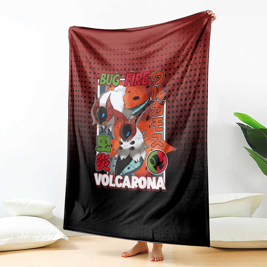 Volcarona from Poké Blanket Bug and Fire Types Featuring Bright and Fiery Design - The Mazicc