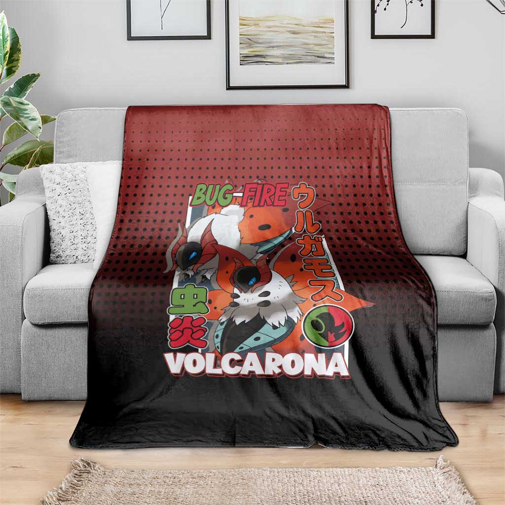 Volcarona from Poké Blanket Bug and Fire Types Featuring Bright and Fiery Design - The Mazicc