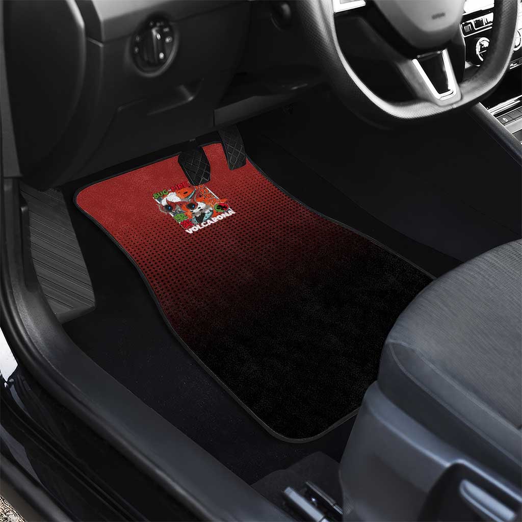 Volcarona from Poké Car Mats Bug and Fire Types Featuring Bright and Fiery Design - The Mazicc