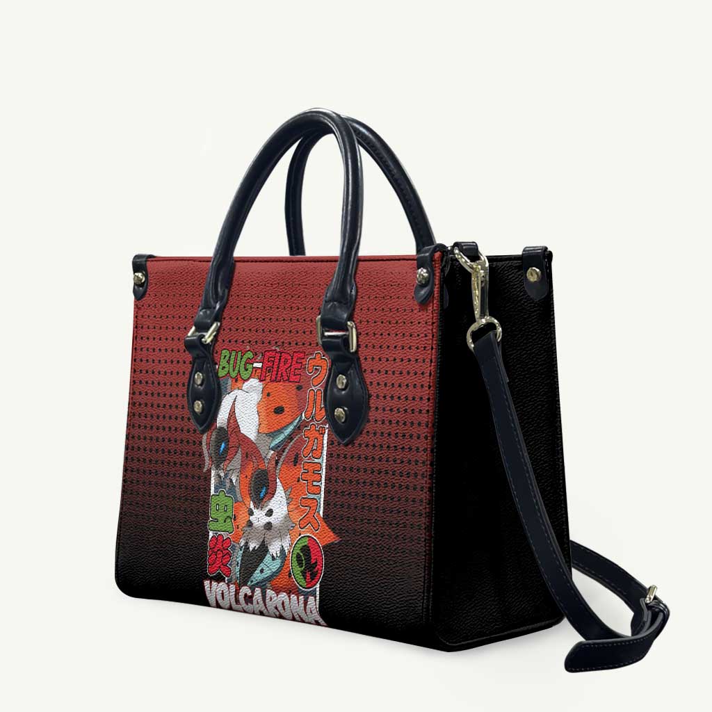 Volcarona from Poké Leather Bag Bug and Fire Types Featuring Bright and Fiery Design - The Mazicc