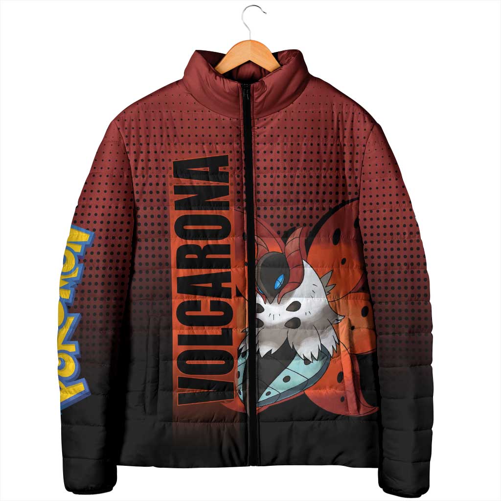 Volcarona from Poké Padded Jacket Bug and Fire Types Featuring Bright and Fiery Design - The Mazicc