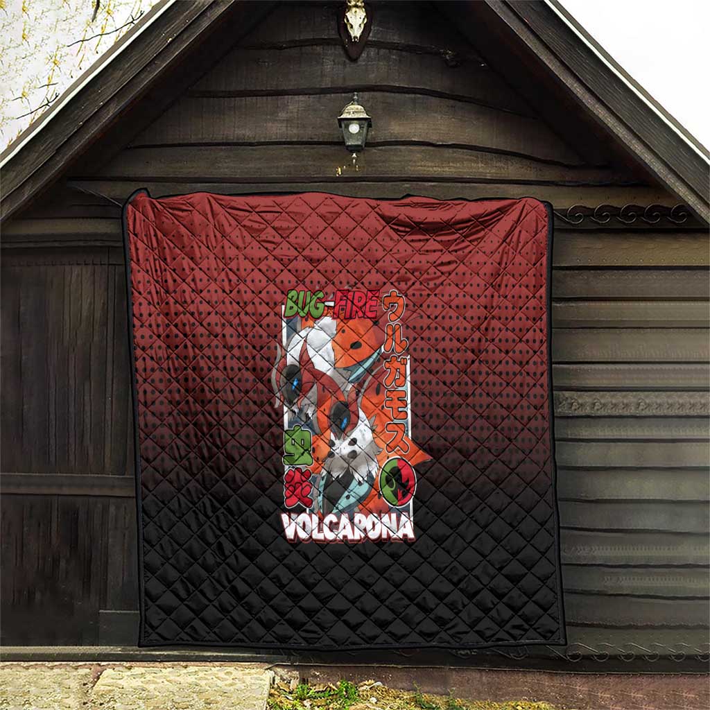 Volcarona from Poké Quilt Bug and Fire Types Featuring Bright and Fiery Design - The Mazicc