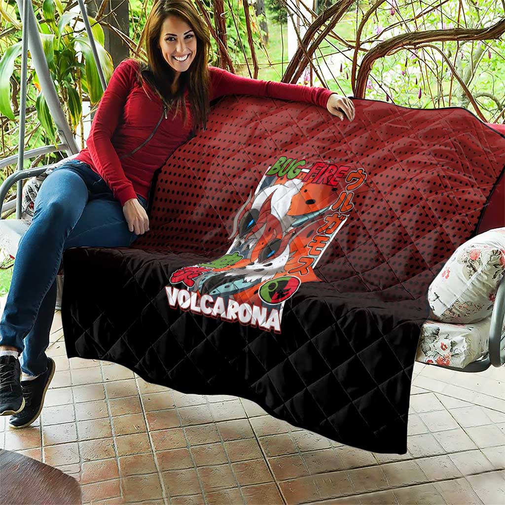 Volcarona from Poké Quilt Bug and Fire Types Featuring Bright and Fiery Design - The Mazicc