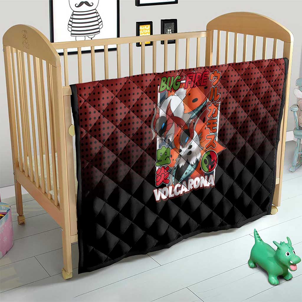 Volcarona from Poké Quilt Bug and Fire Types Featuring Bright and Fiery Design - The Mazicc