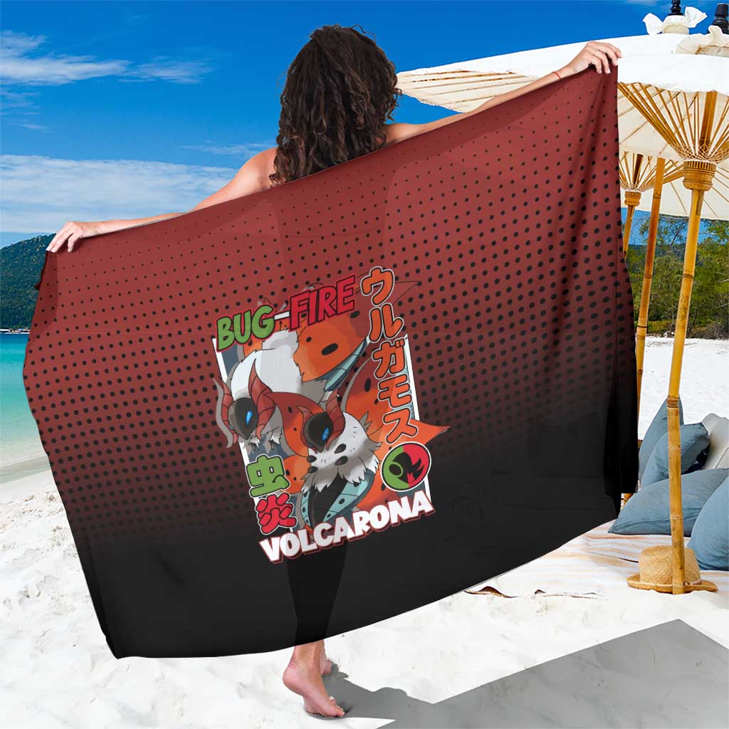 Volcarona from Poké Sarong Bug and Fire Types Featuring Bright and Fiery Design - The Mazicc