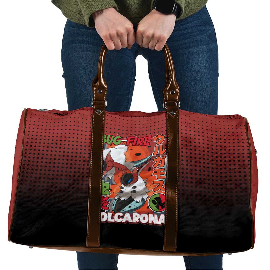 Volcarona from Poké Travel Bag Bug and Fire Types Featuring Bright and Fiery Design - The Mazicc