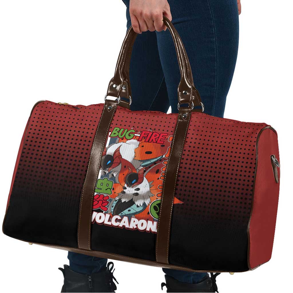 Volcarona from Poké Travel Bag Bug and Fire Types Featuring Bright and Fiery Design - The Mazicc