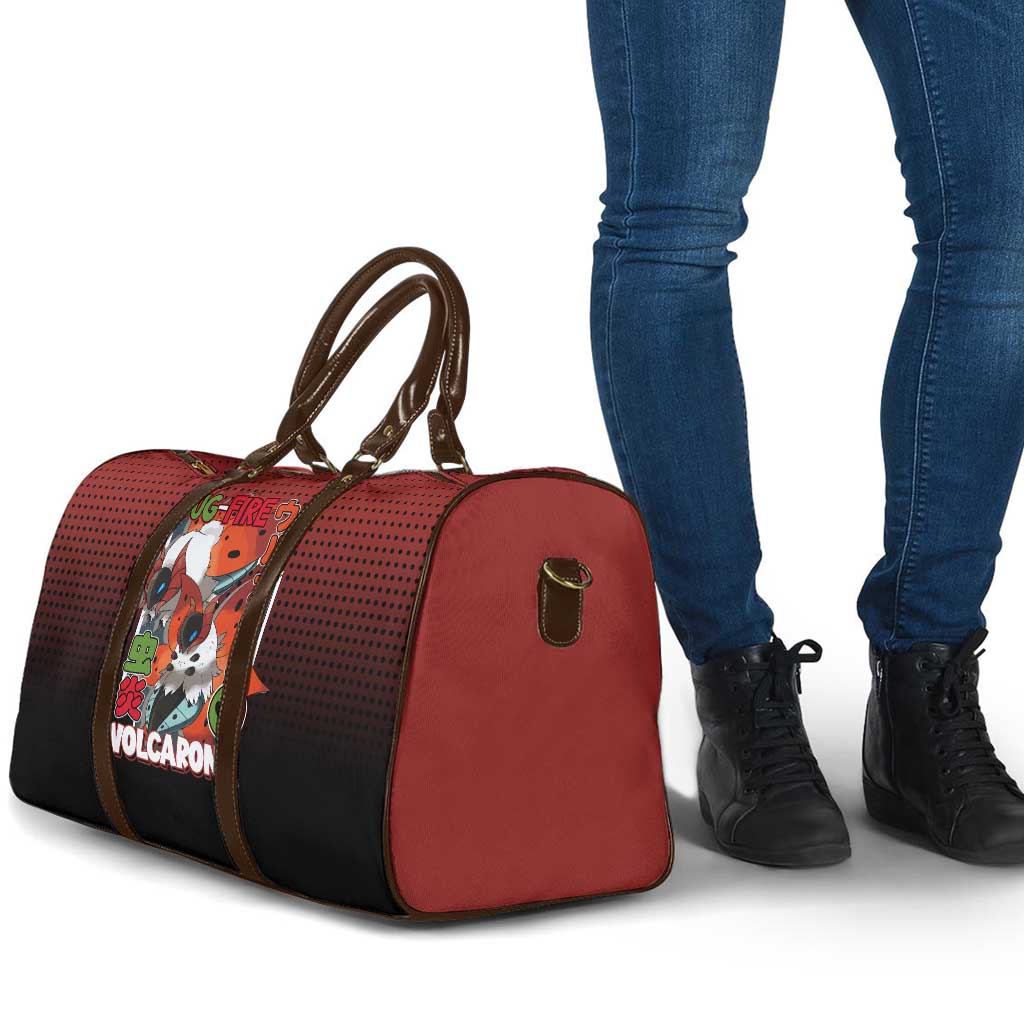Volcarona from Poké Travel Bag Bug and Fire Types Featuring Bright and Fiery Design - The Mazicc