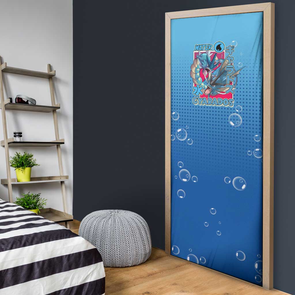 Gyarados from Poké Door Cover with Water Type Power and Fierce Design - The Mazicc