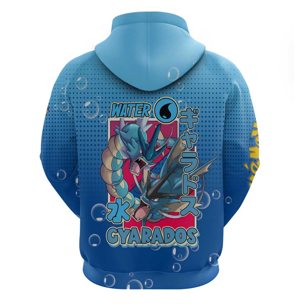 Gyarados from Poké Hoodie with Water Type Power and Fierce Design - The Mazicc