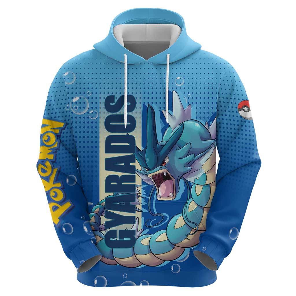 Gyarados from Poké Hoodie with Water Type Power and Fierce Design - The Mazicc