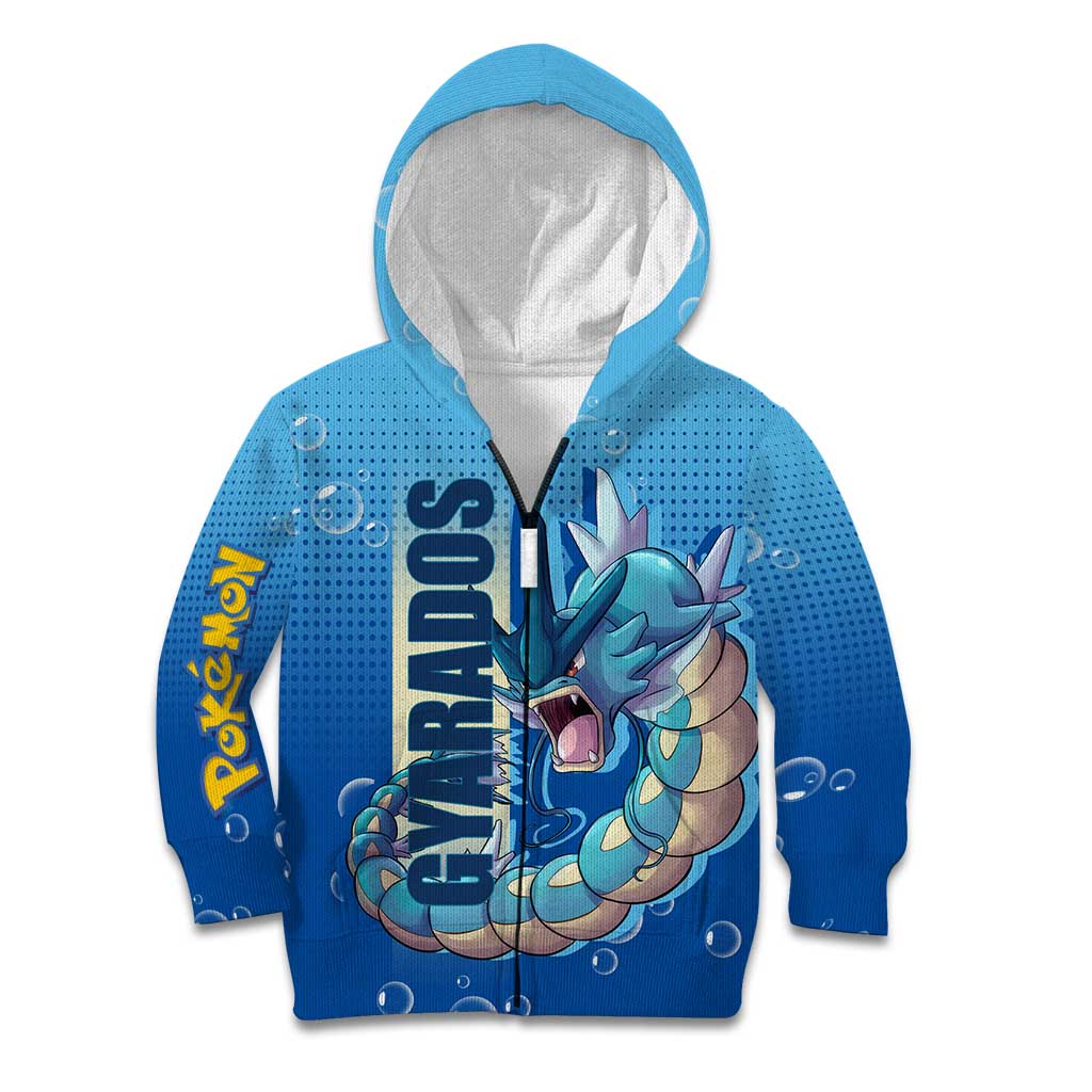 Gyarados from Poké Kid Hoodie with Water Type Power and Fierce Design - The Mazicc
