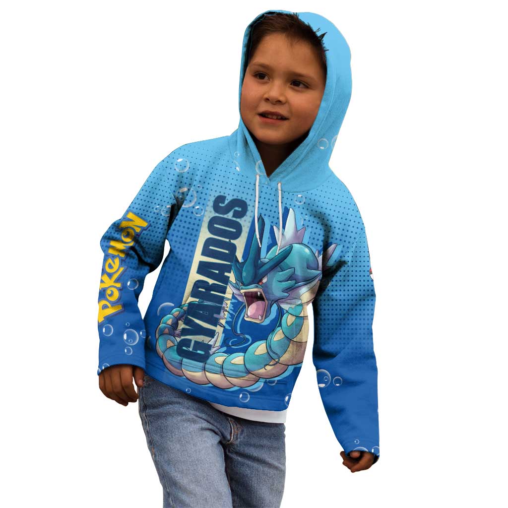 Gyarados from Poké Kid Hoodie with Water Type Power and Fierce Design - The Mazicc