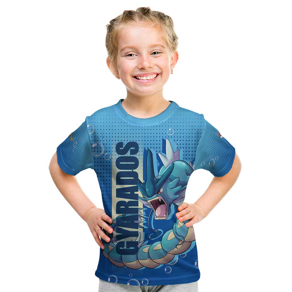 Gyarados from Poké Kid T Shirt with Water Type Power and Fierce Design - The Mazicc