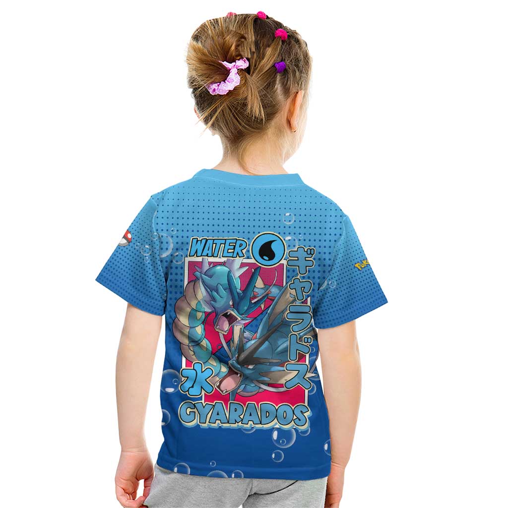 Gyarados from Poké Kid T Shirt with Water Type Power and Fierce Design - The Mazicc